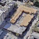 Aerial view of Multifamily MEP Engineering project in Austin