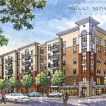 Rendering of Multifamily MEP Engineering development - Austin Texas